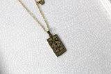 Zodiac Plate Necklace