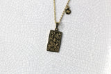 Zodiac Plate Necklace