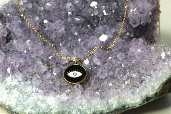 Seaux Femme Evil Eye Amethyst